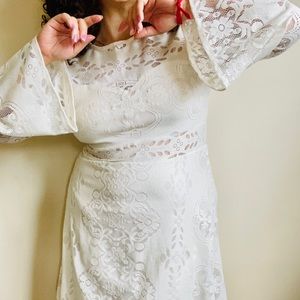 Topshop Boho Ivory Dress